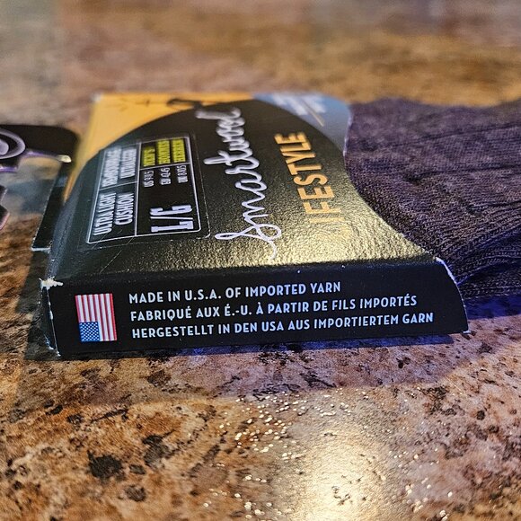 Men's, Ultra Light Cushion, Merino Smartwool Socks. Large 9-11.5 - Picture 6 of 6